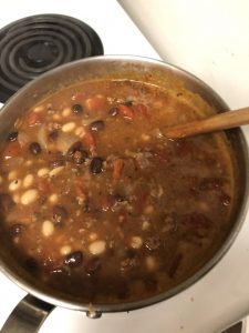 Cooking Cowboy Chili – April 16, 2021 This is my Quick Cowboy Chili Recipe and Corn Bread recipes you can find the recipes here https://theroguestavern.com/recipes/ This is a simple quick dinner you can have ready in about an hour.
