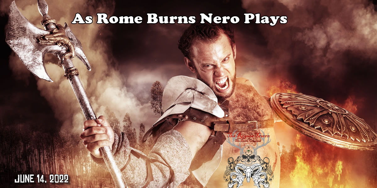 As Rome Burns Nero Plays