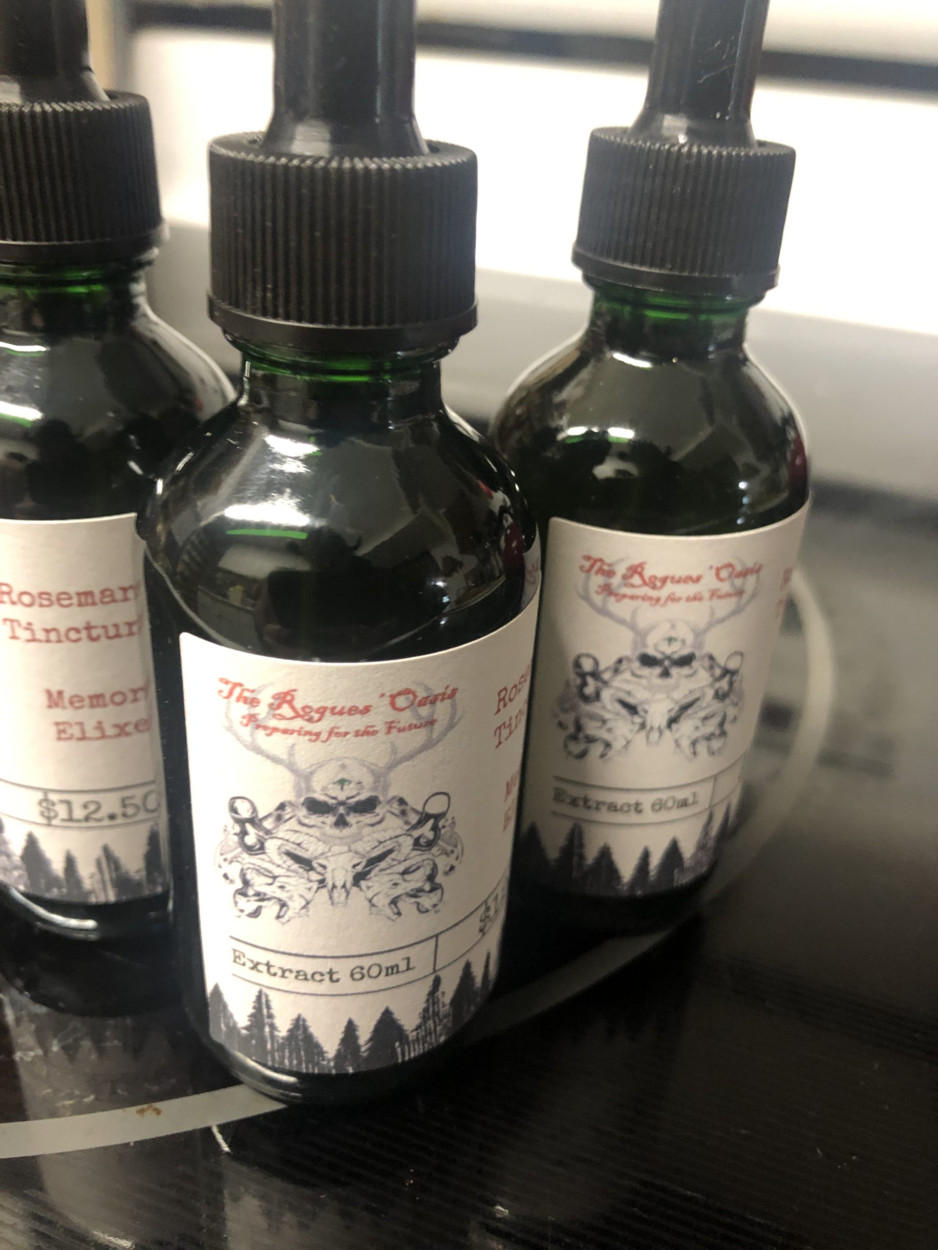 Rosemary Tincture Memory Elixir The Rogues' Oasis