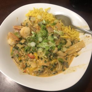 The Rogue's Coconut Red Curry Shrimp Recipe